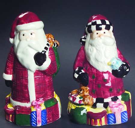 Magic of Santa Figural Salt & Pepper Set