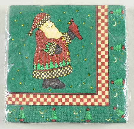 Magic of Santa Package of Paper Luncheon Napkins