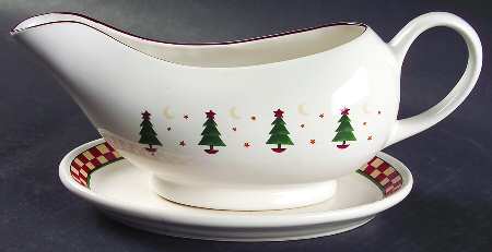 Magic of Santa Gravy Boat & Underplate/Relish