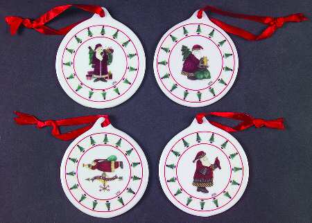 Magic of Santa Ornamen - Set of 4 Motifs