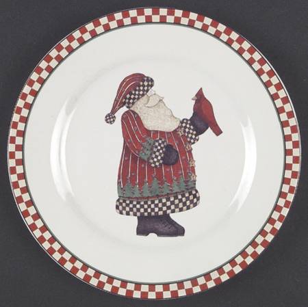 Magic of Santa Salad Plate