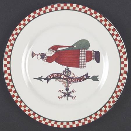 Magic of Santa Salad Plate