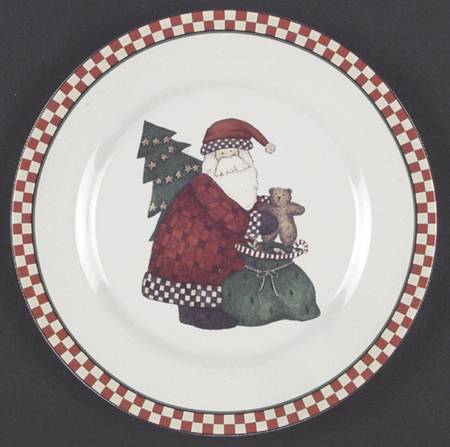 Magic of Santa Salad Plate