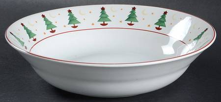 Magic of Santa 9" Round Vegetable Bowl