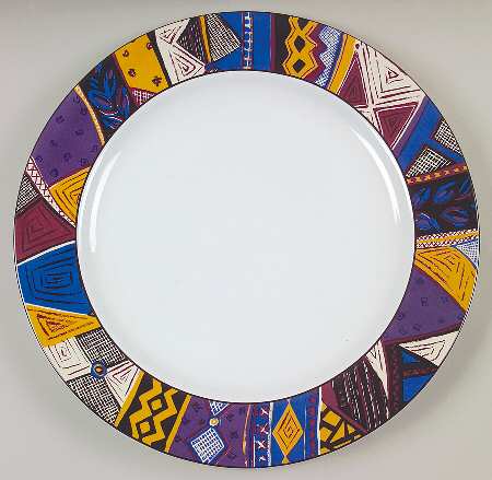Masquerade 12" Chop Plate (Round Platter)