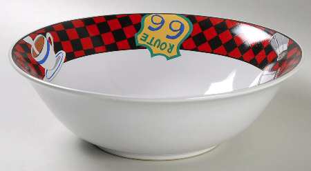 Roadside 9" Round Vegetable Bowl