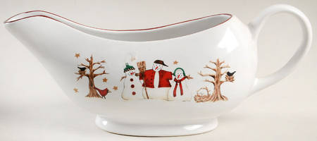 Snowman Gravy Boat