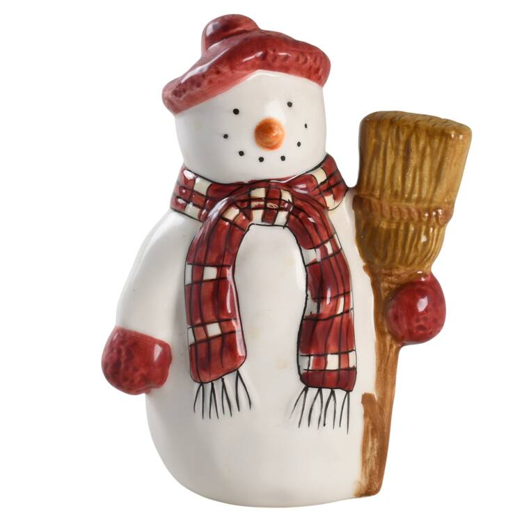 Snowman Figural Salt Shaker