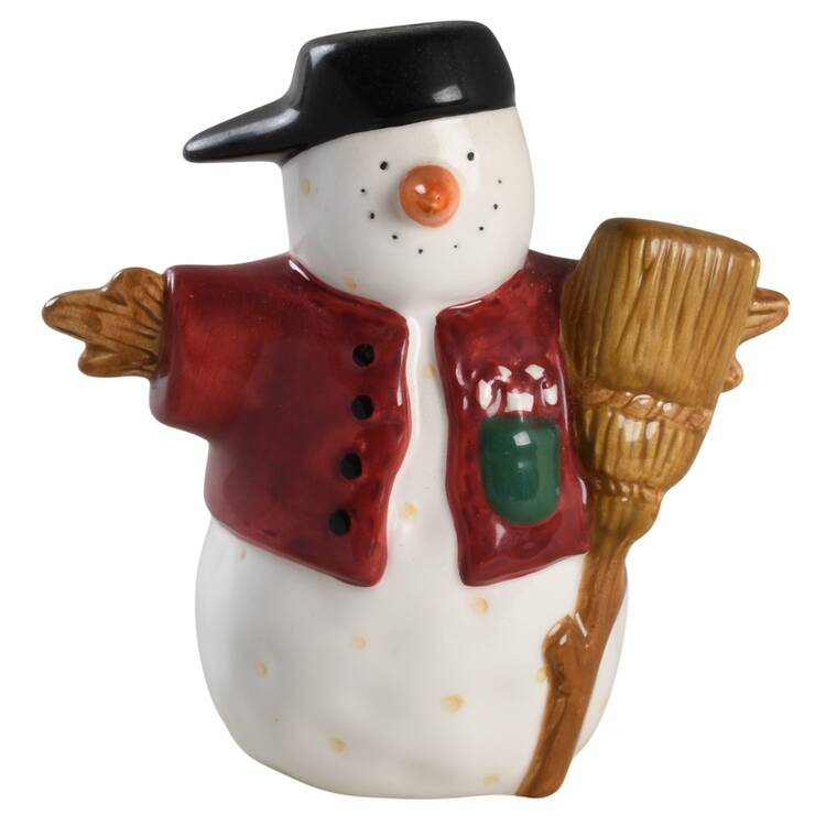 Snowman Figural Pepper Shaker
