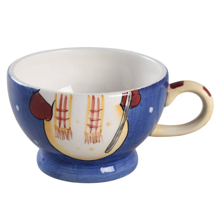 Snowman Cup for Individual Teapot & Lid with Cup