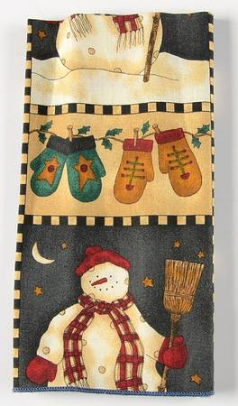 Snowman Cloth Napkin