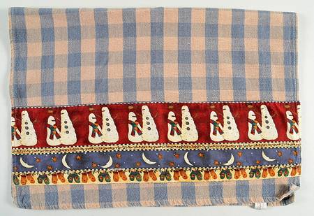 Snowman Cloth Dish Towel