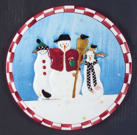 Snowman Sculpted Trivet