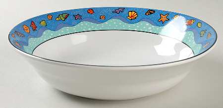 Splash 9" Round Vegetable Bowl
