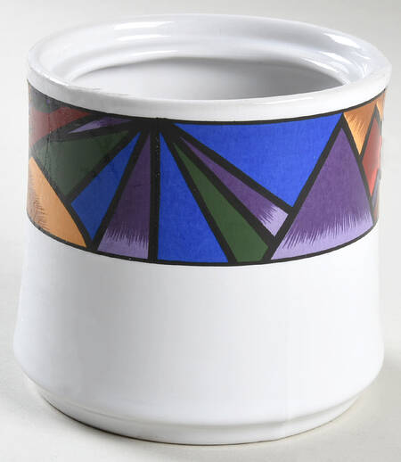 Sunset Mountain Sugar Bowl No Lid
