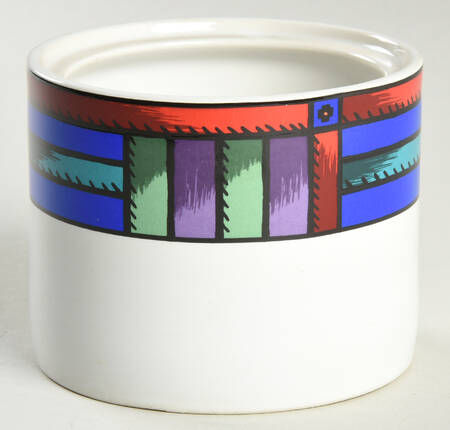 Velvet Quilt Sugar Bowl No Lid
