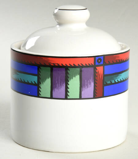Velvet Quilt Sugar Bowl & Lid