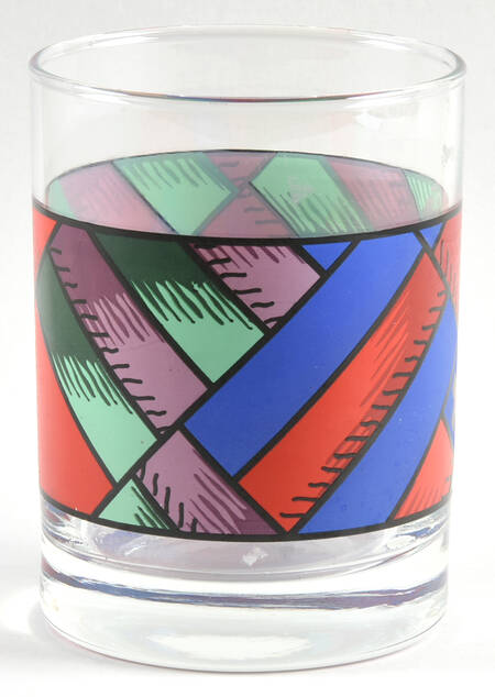 Velvet Quilt Glassware Double Old Fashioned
