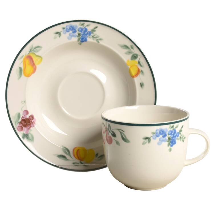 Vienna Flat Cup & Saucer Set