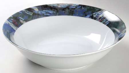 Water Lilies 9" Round Vegetable Bowl