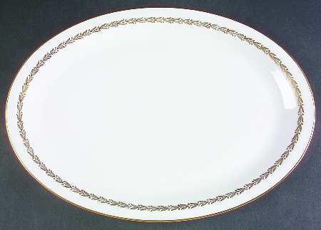 Golden Classic 15" Oval Serving Platter
