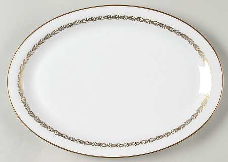 Golden Classic 13" Oval Serving Platter