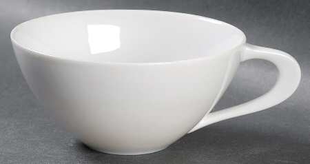 6600 White Flat Cup