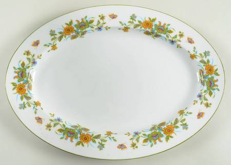 Agincourt 14" Oval Serving Platter