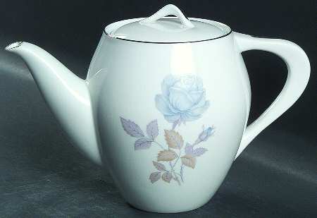 Alice Blue Teapot & Lid