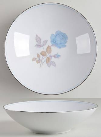 Alice Blue 9" Round Vegetable Bowl