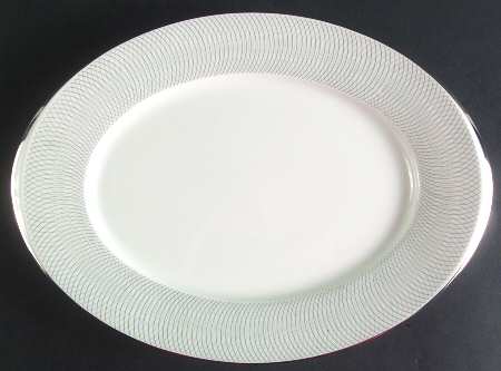 Ambassador 14" Oval Serving Platter