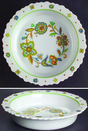 Amish Country Rim Cereal Bowl