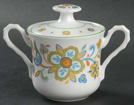 Amish Country Sugar Bowl & Lid