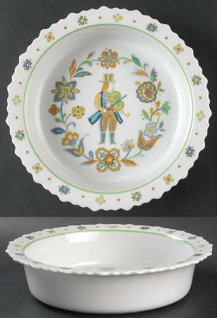 Amish Country 9" Round Vegetable Bowl