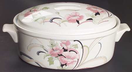 Anastasia 2.5 Quart Oval Covered Casserole