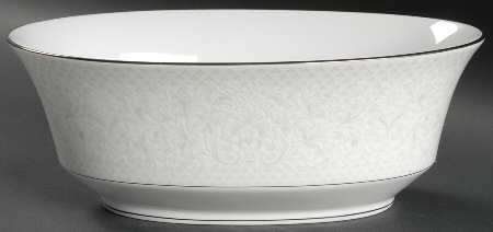 Antique Lace 9" Oval Vegetable Bowl