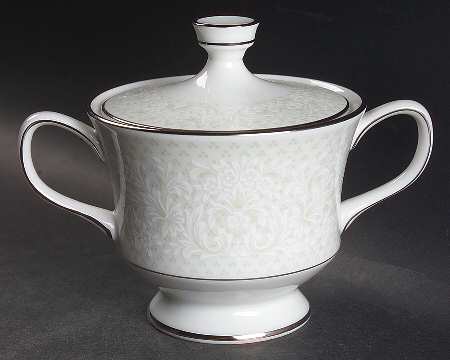 Antique Lace Sugar Bowl & Lid