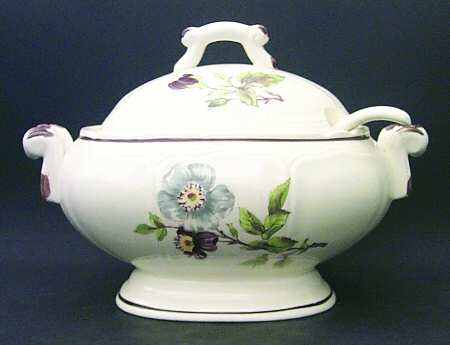Apple Blossom (Sangostone) Tureen & Lid w/Ladle
