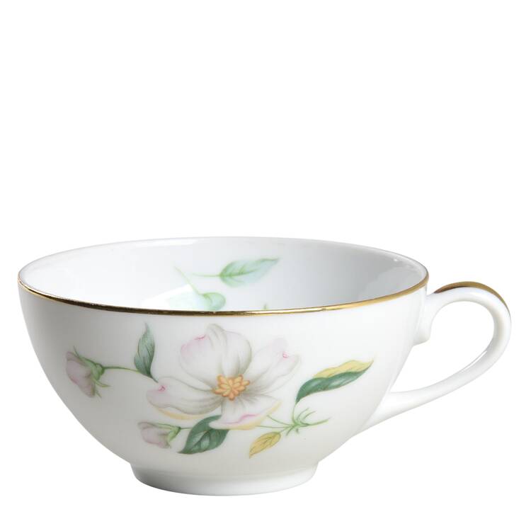 Apple Blossom (Fine China, Coupe Shape) Flat Cup