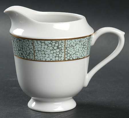 Arabesque Green Creamer