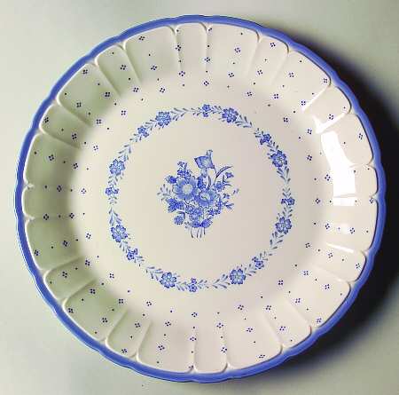 Arcadia Blue 12" Chop Plate (Round Platter)