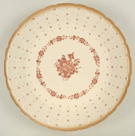 Arcadia Brown 12" Chop Plate (Round Platter)