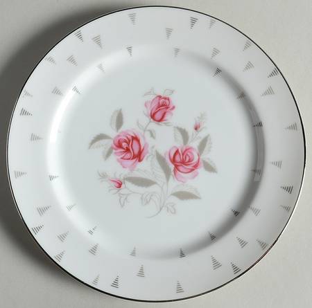 Arcadia (Pink Roses) Salad Plate