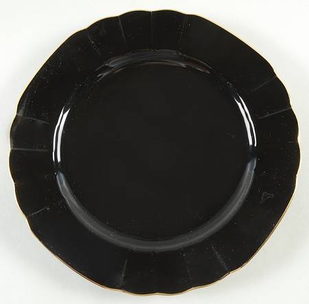 Aristcrat Black Salad Plate