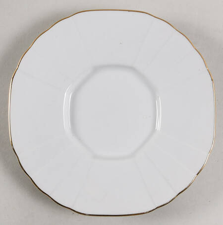Aristcrat White Saucer