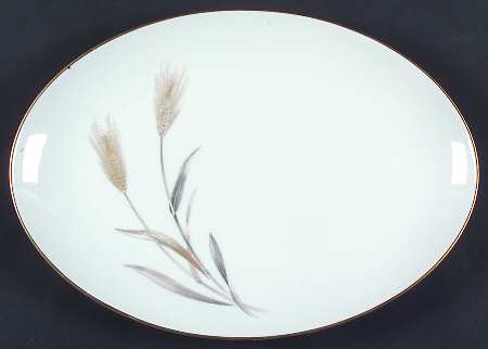 Autumn Gold 14" Oval Serving Platter