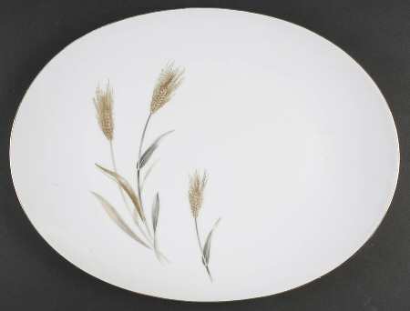 Autumn Gold 16" Oval Serving Platter