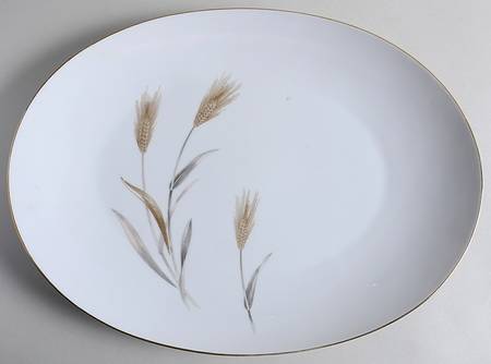 Autumn Gold 15" Oval Serving Platter