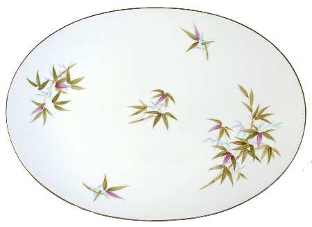 Bali 14" Oval Serving Platter