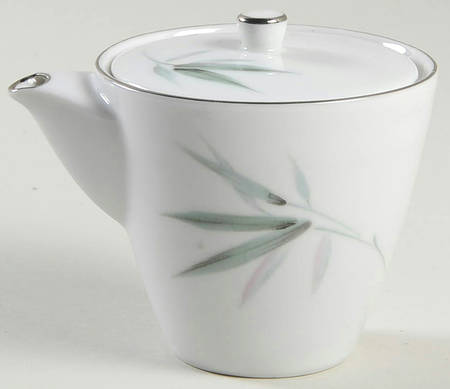 Bamboo Green Creamer & Lid